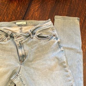 Loft Curvy Skinny Jeans